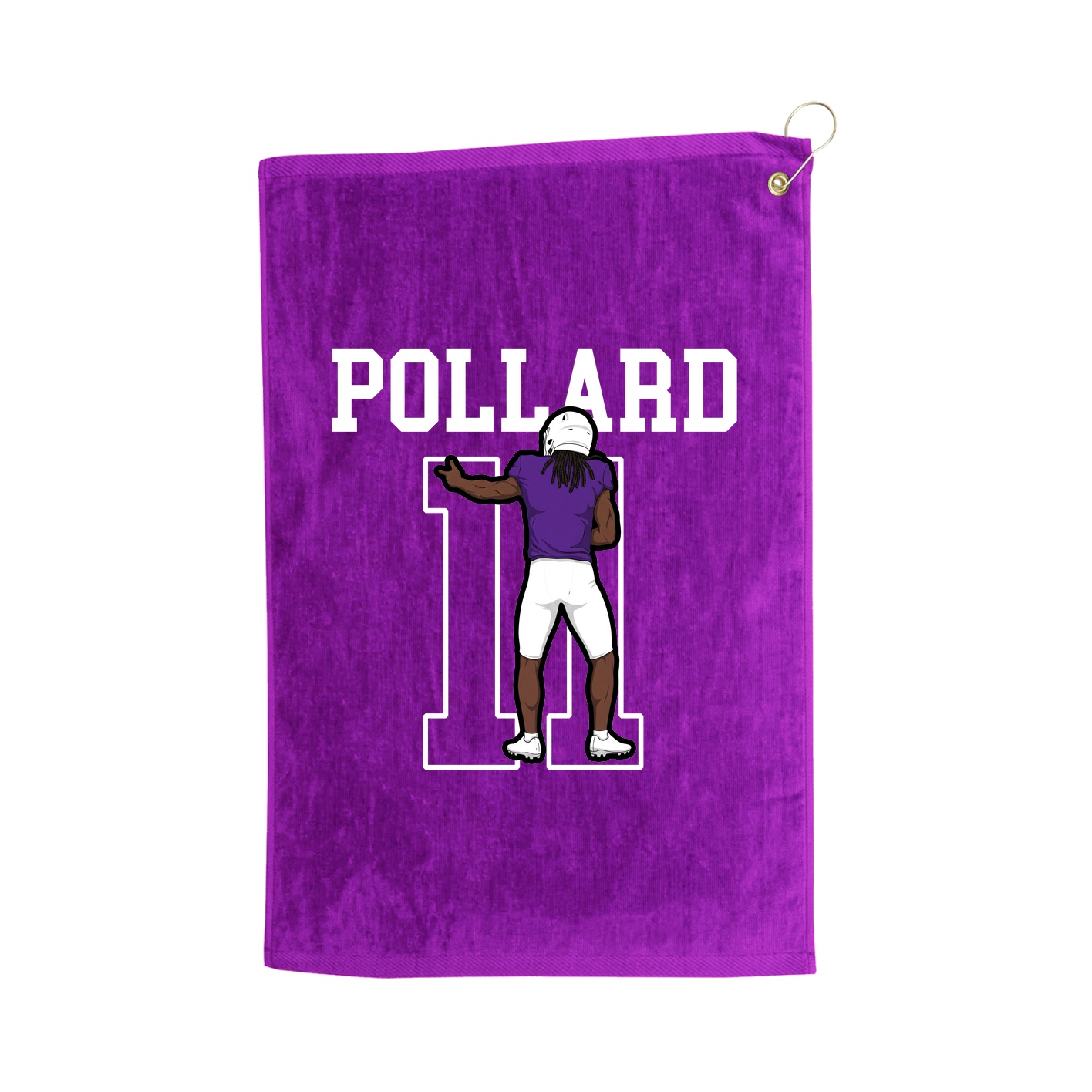 Golf Towel — Classic in Purple
