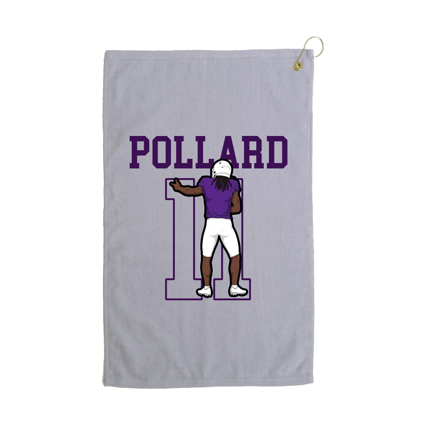 Golf Towel — Classic in Grey
