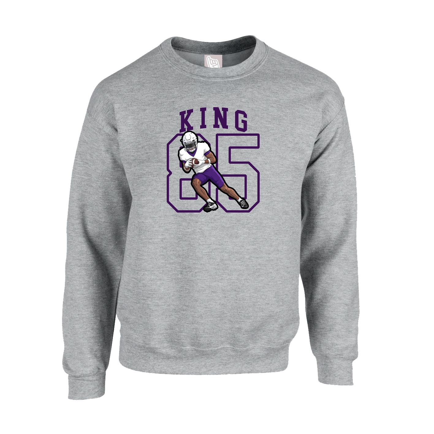 Fleece Crew — Shirsey in Grey