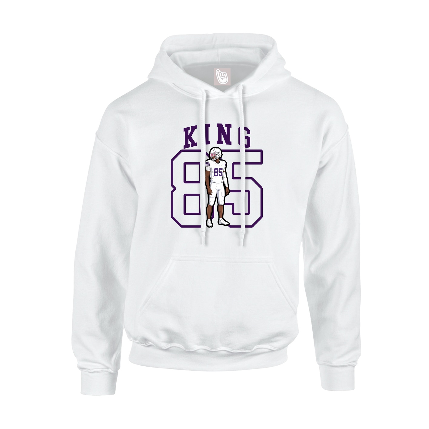 Hoodie — Shirsey in White