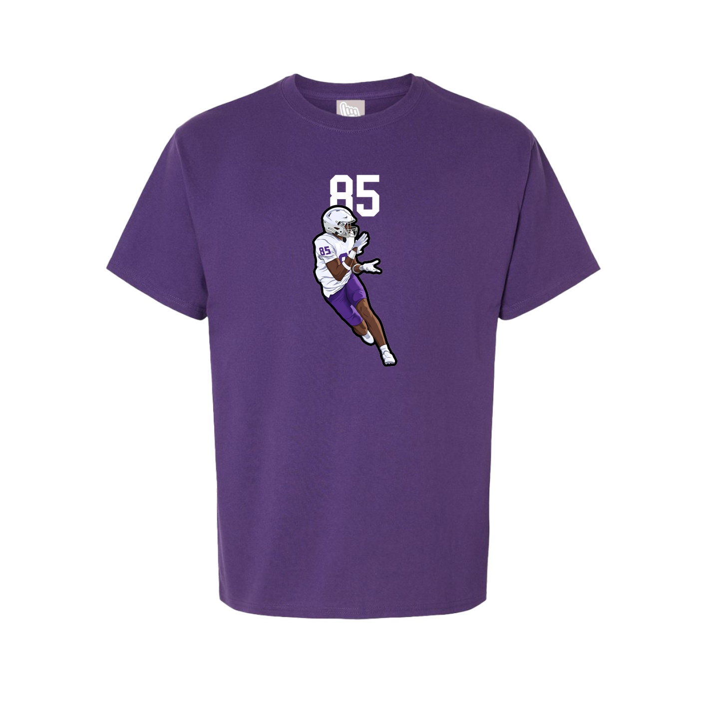 Tee — Number Top in Purple