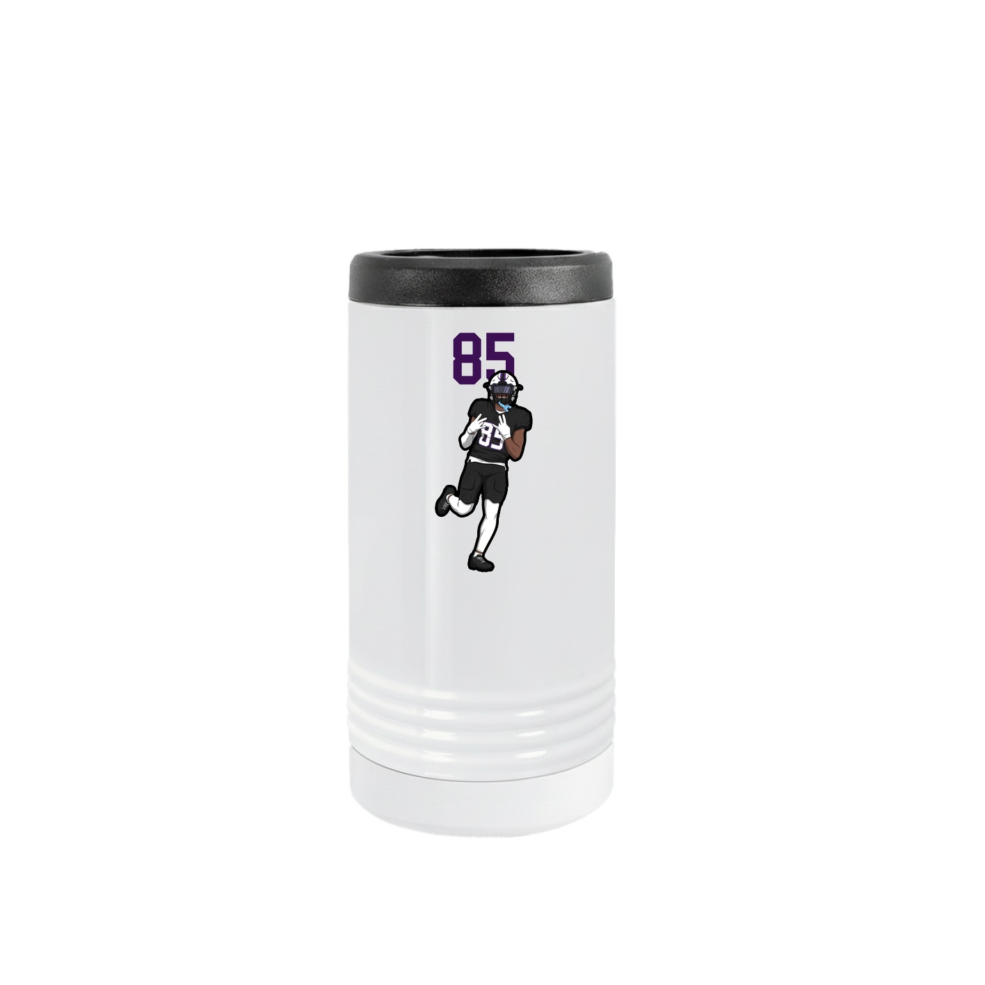 Slim Beverage Holder — Number Top in White