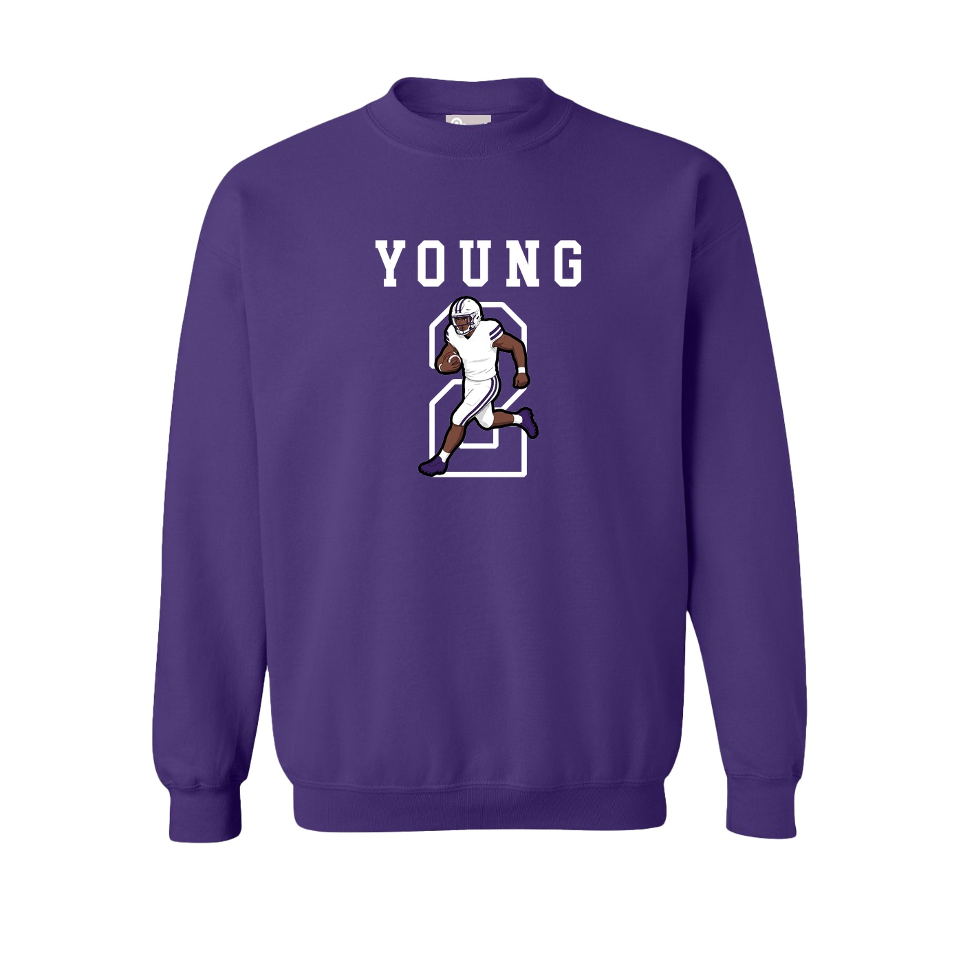 Fleece Crew — Shirsey in Purple