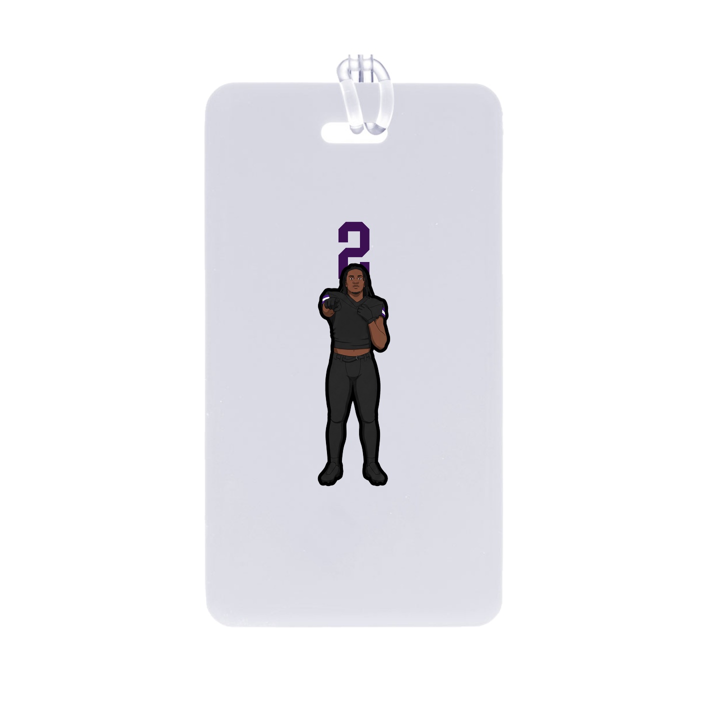 Bag Tag — Number Top in Classic