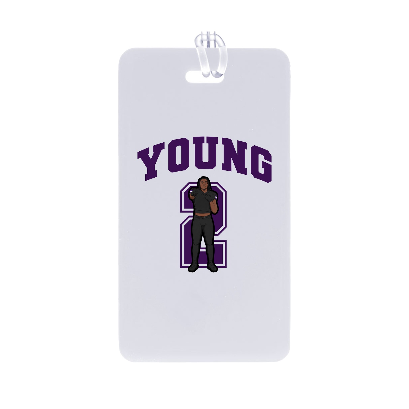 Bag Tag — Number in Classic