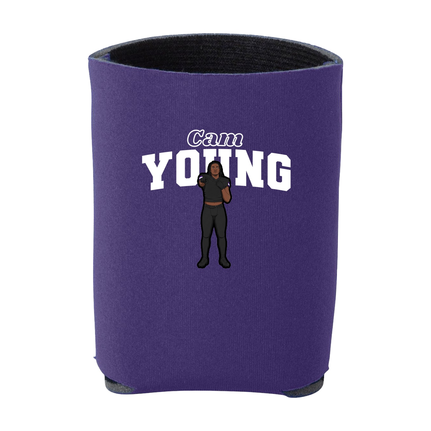 Can Holder — Name Arch in Purple