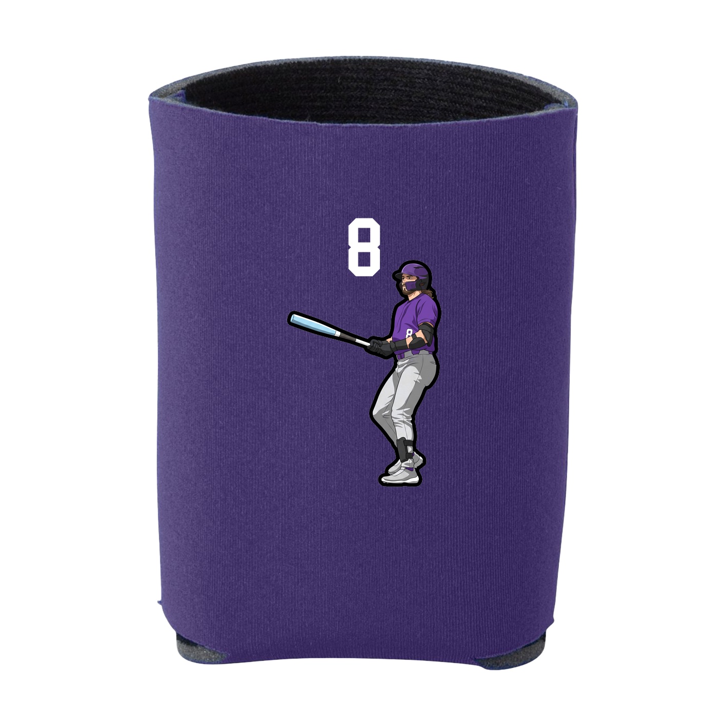 Can Holder — Number Top in Purple