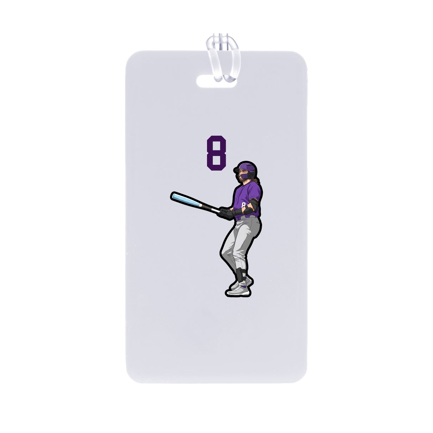 Bag Tag — Number Top in Classic