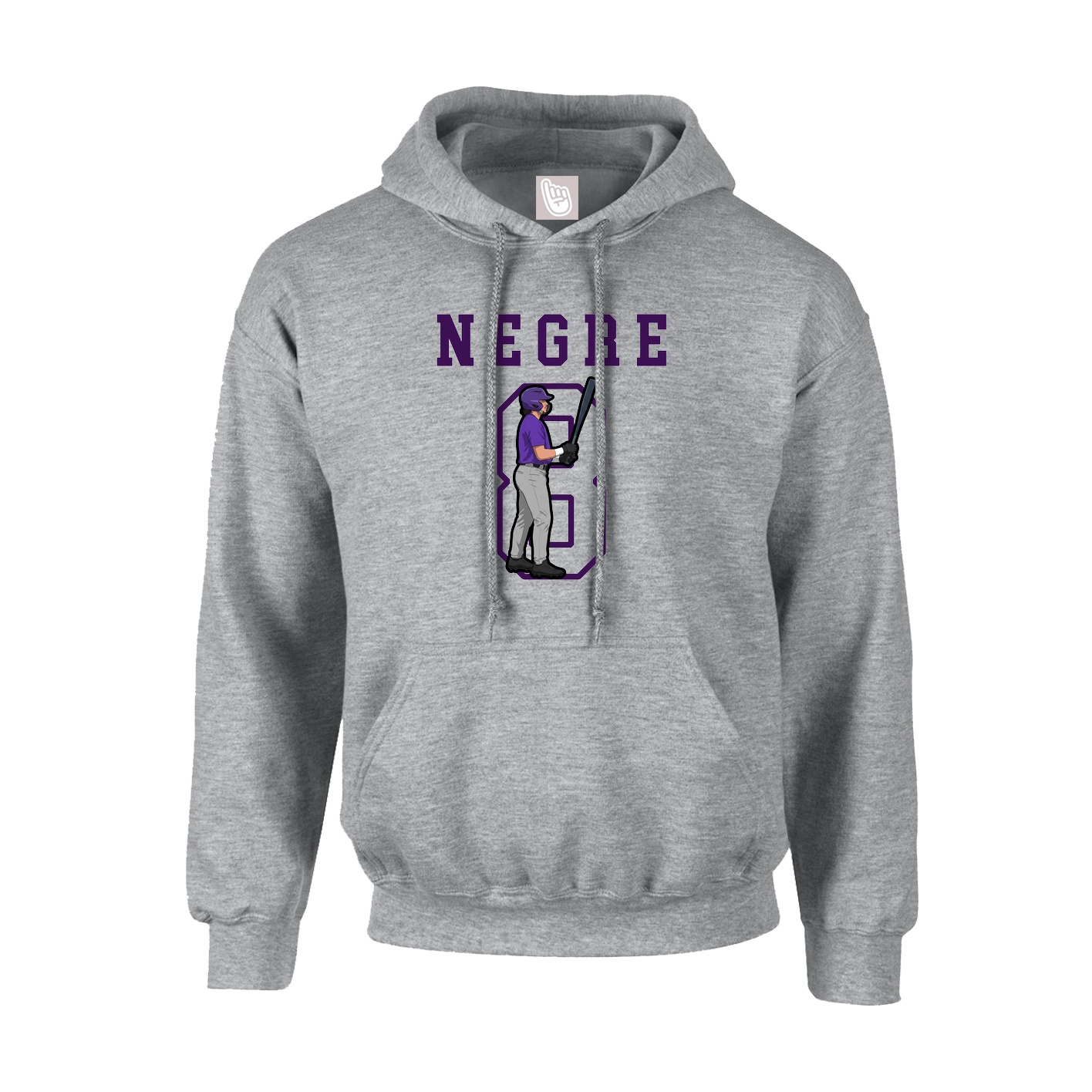 Hoodie — Shirsey in Grey