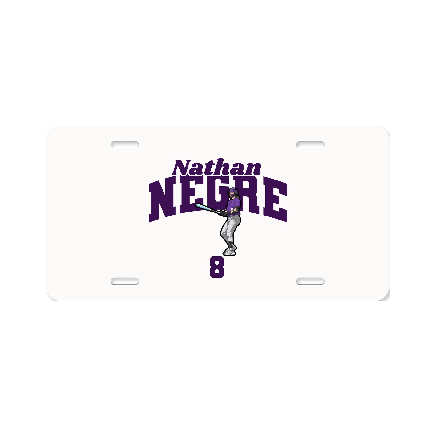 License Plate — Signature Arch in Classic