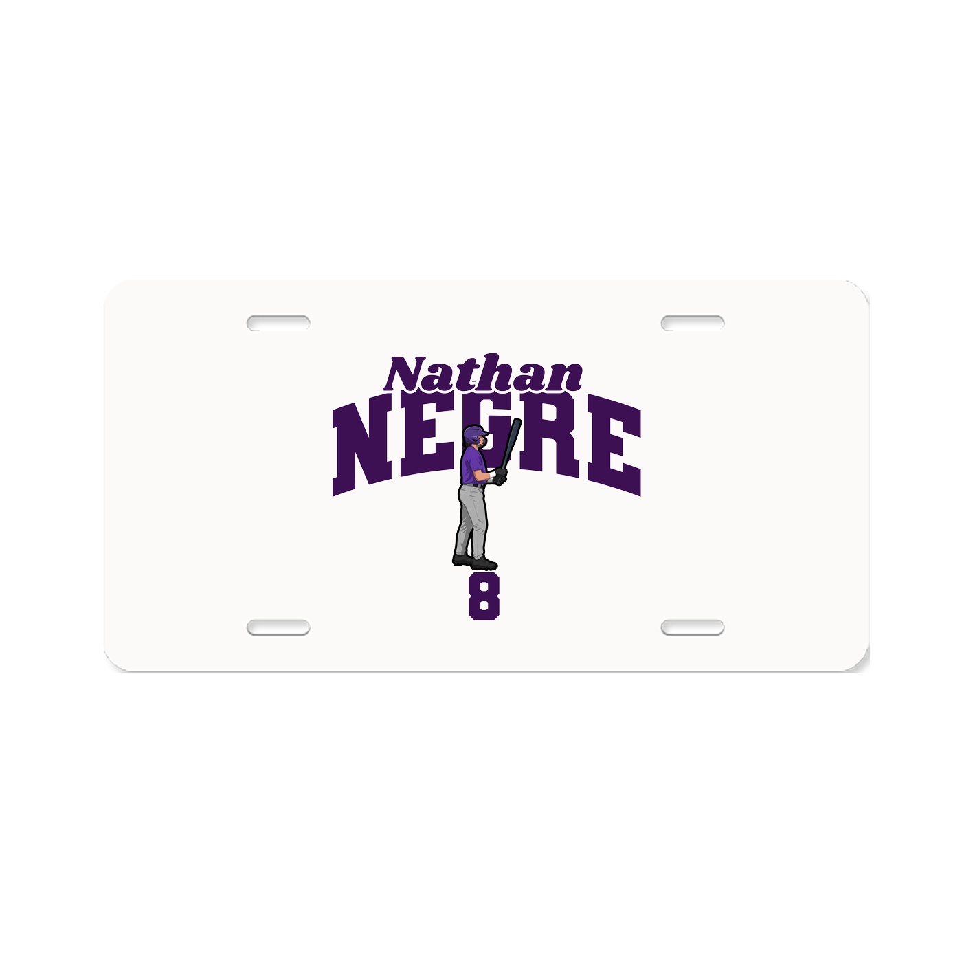 License Plate — Signature Arch in Classic