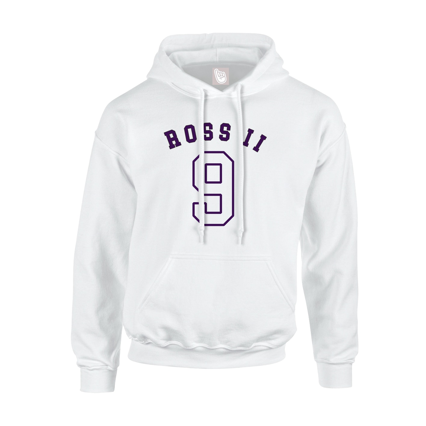 Hoodie — Shirsey Arch in White