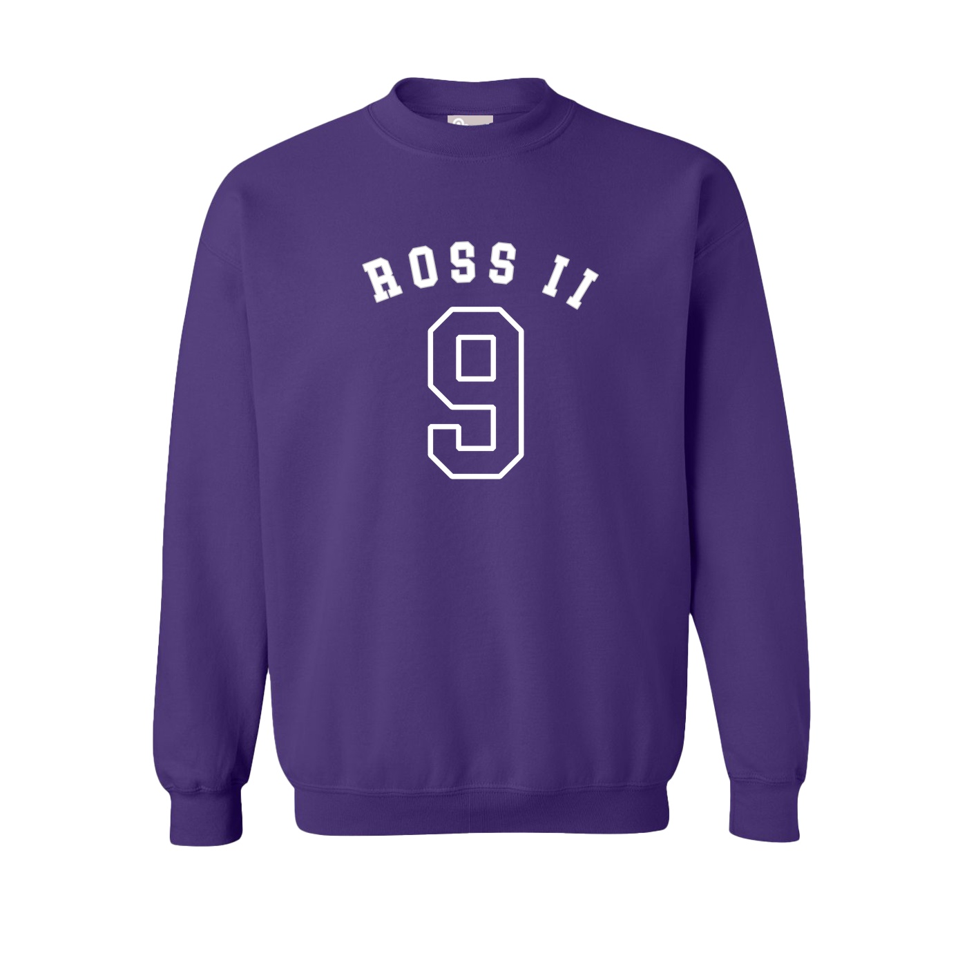 Fleece Crew — Shirsey Arch in Purple