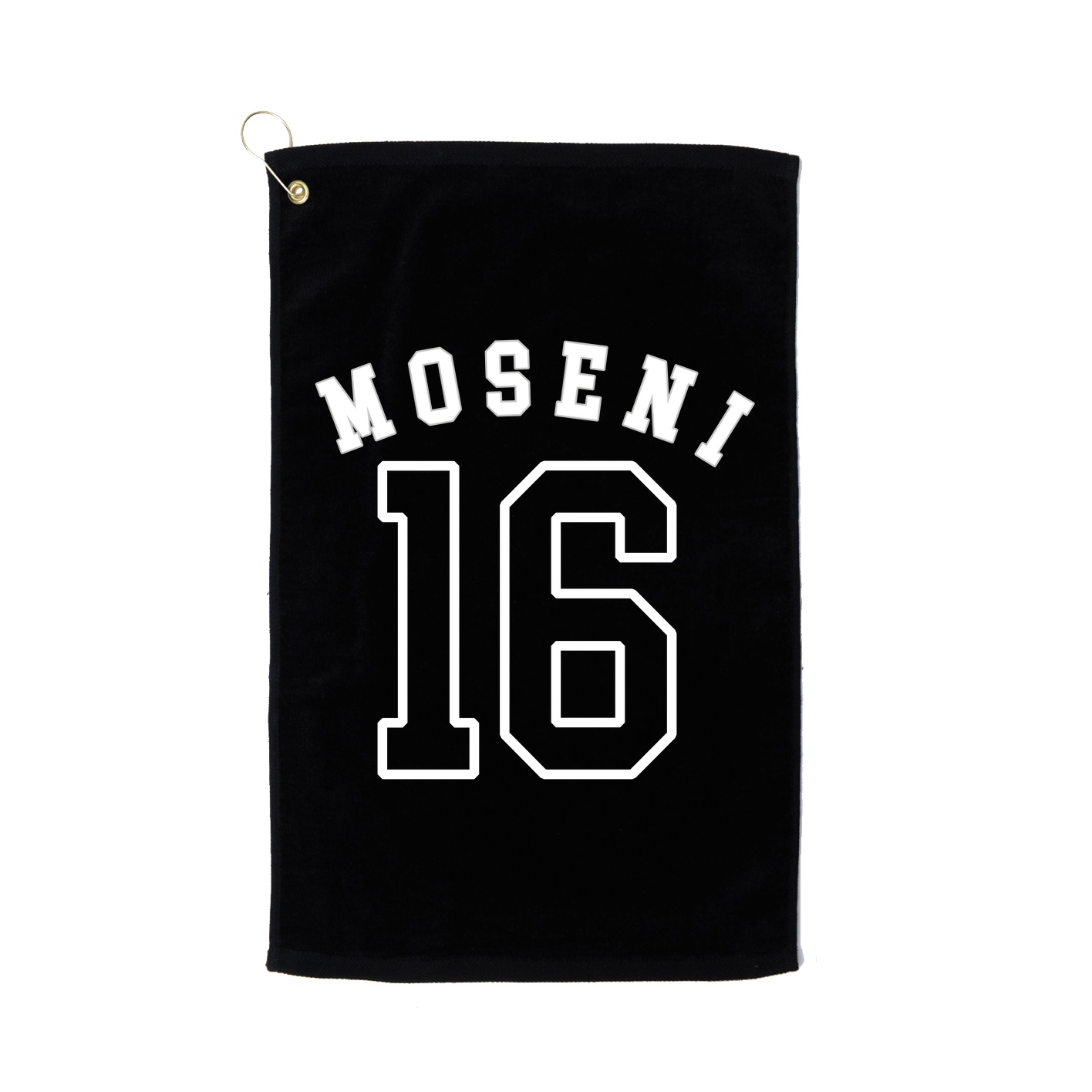 Golf Towel — Shirsey Arch in Black