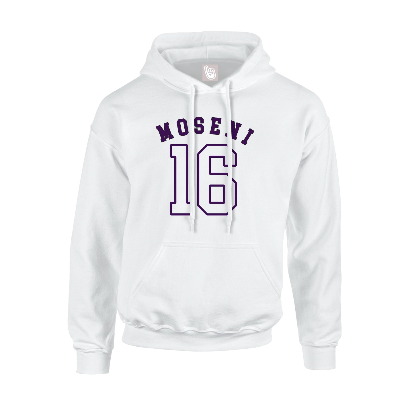Hoodie — Shirsey Arch in White