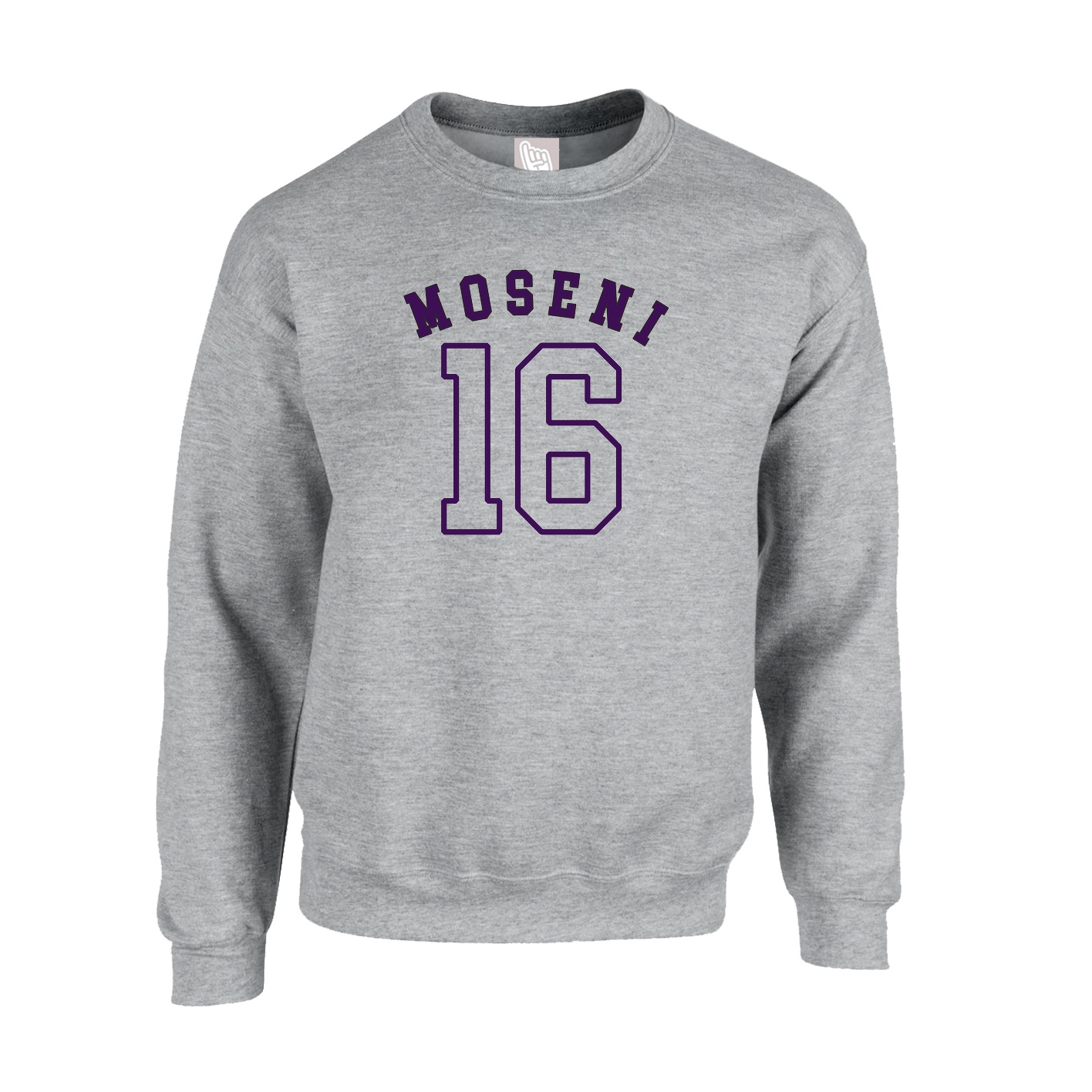 Fleece Crew — Shirsey Arch in Grey