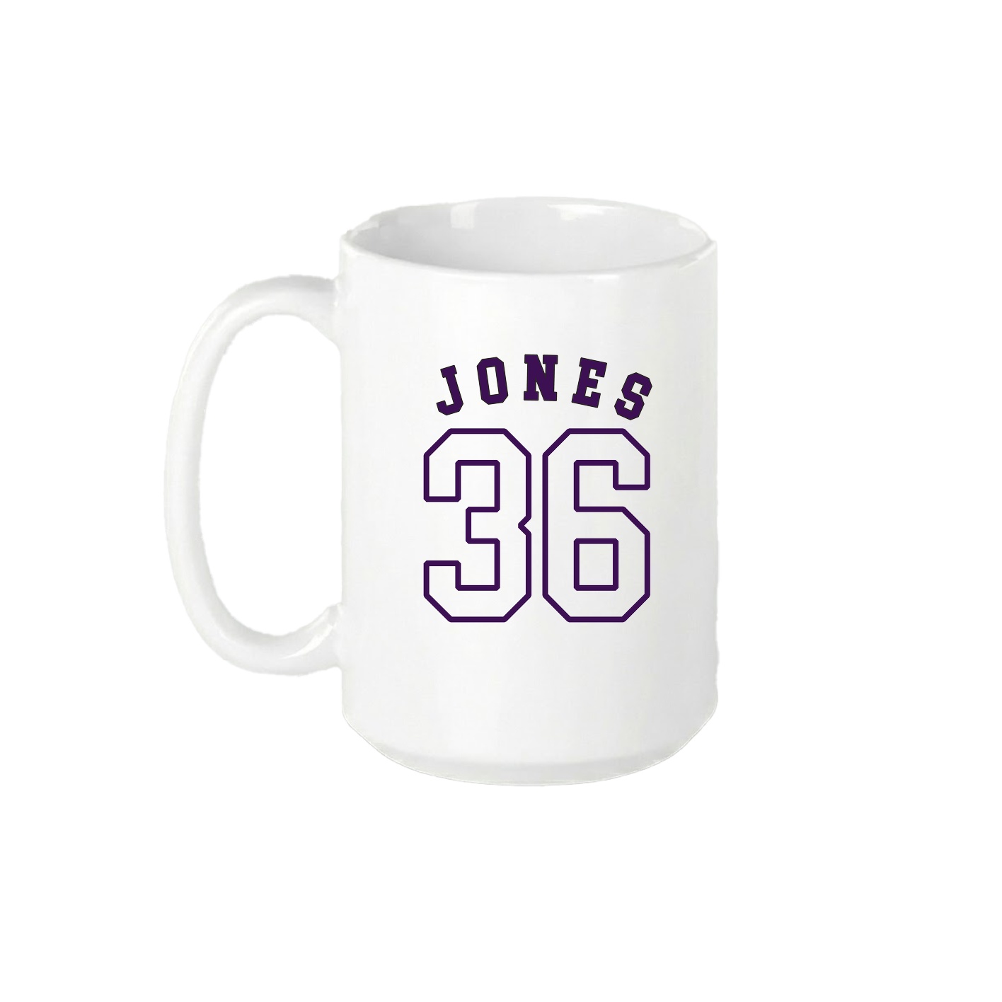 15oz Coffee Mug — Shirsey Arch in White