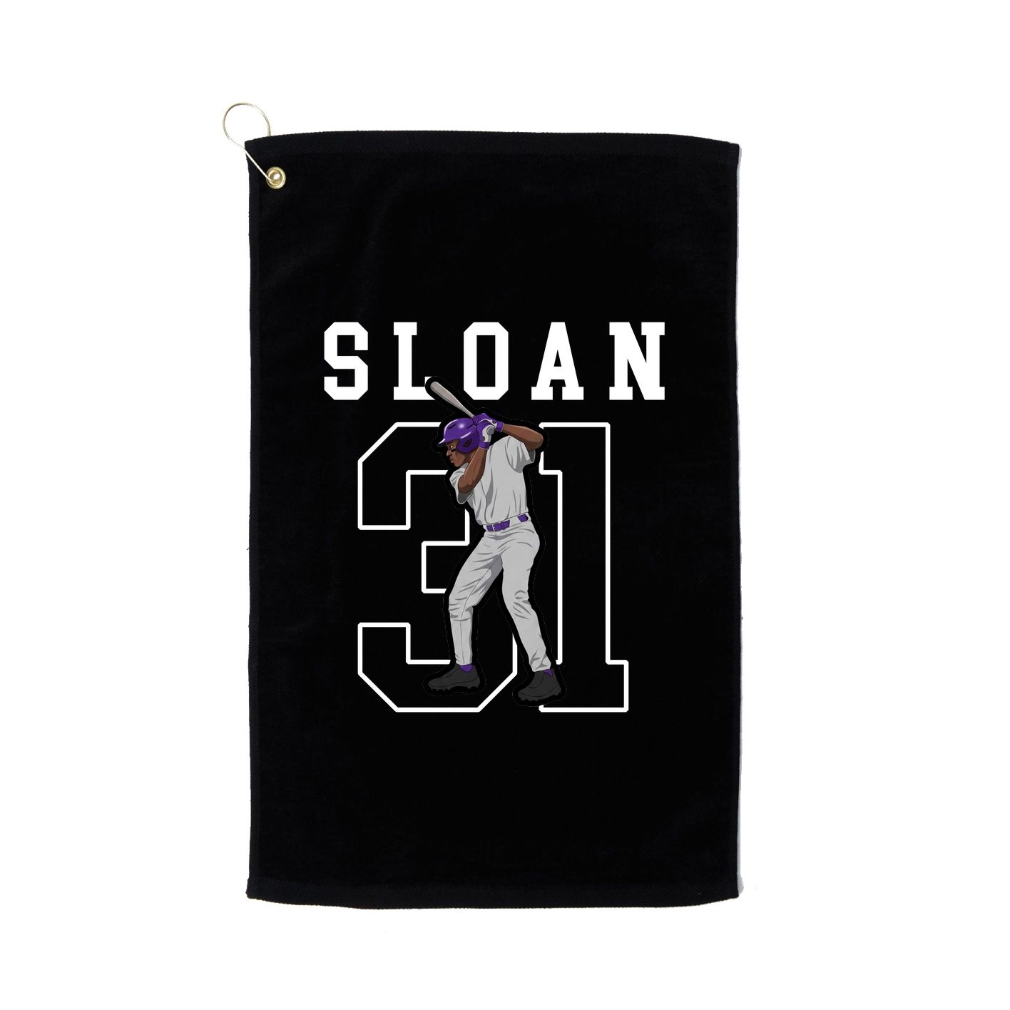 Golf Towel — Shirsey in Black