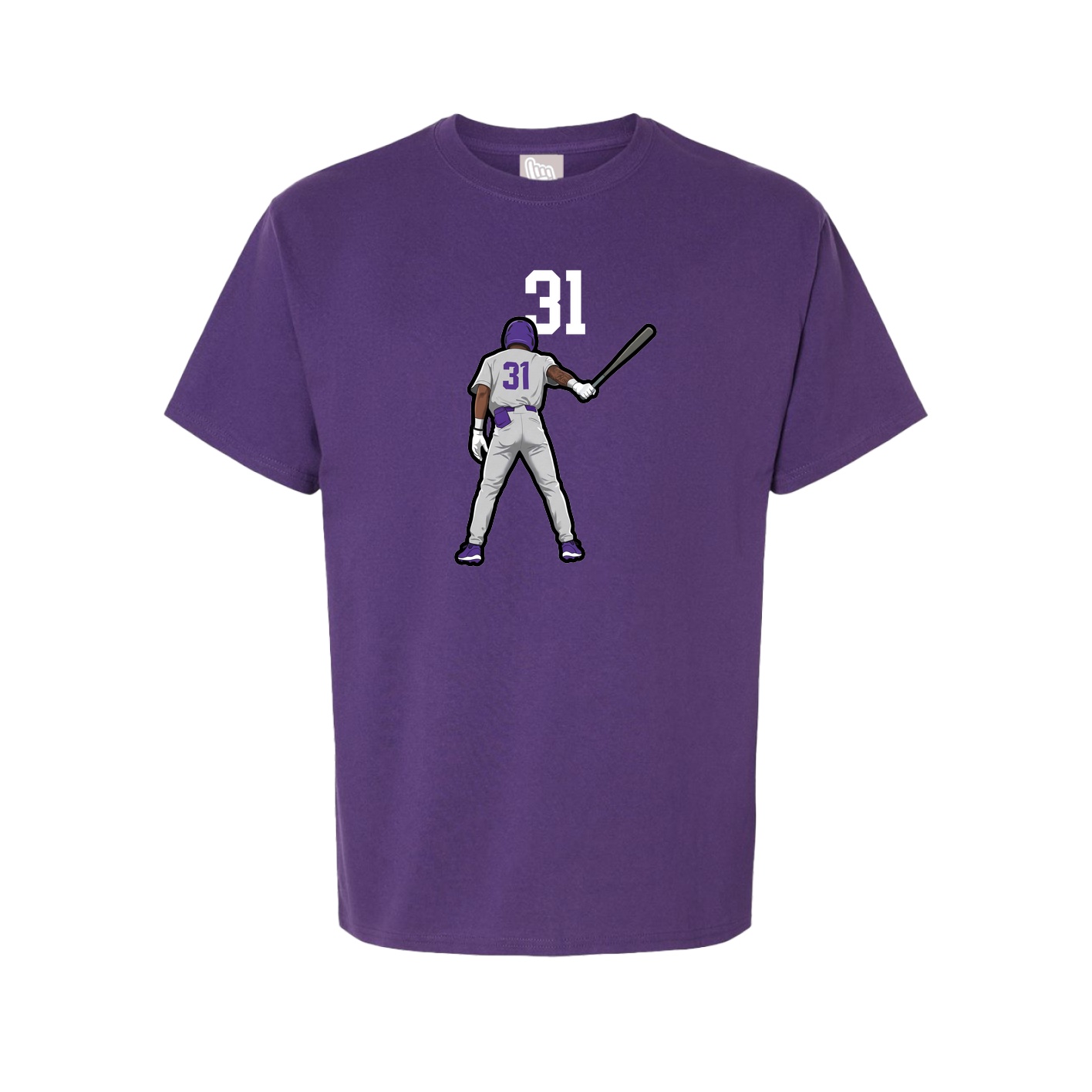 Tee — Number Top in Purple
