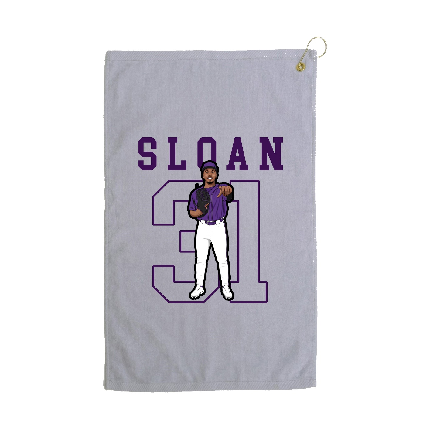Golf Towel — Shirsey in Grey