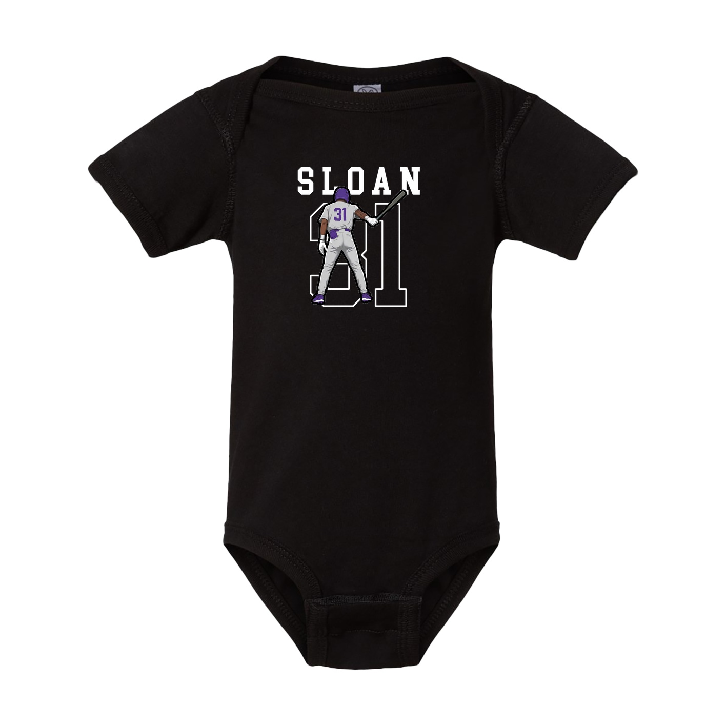 Baby Onesie — Shirsey in Black