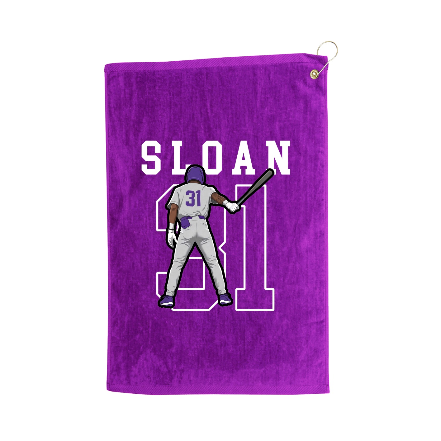 Golf Towel — Shirsey in Purple