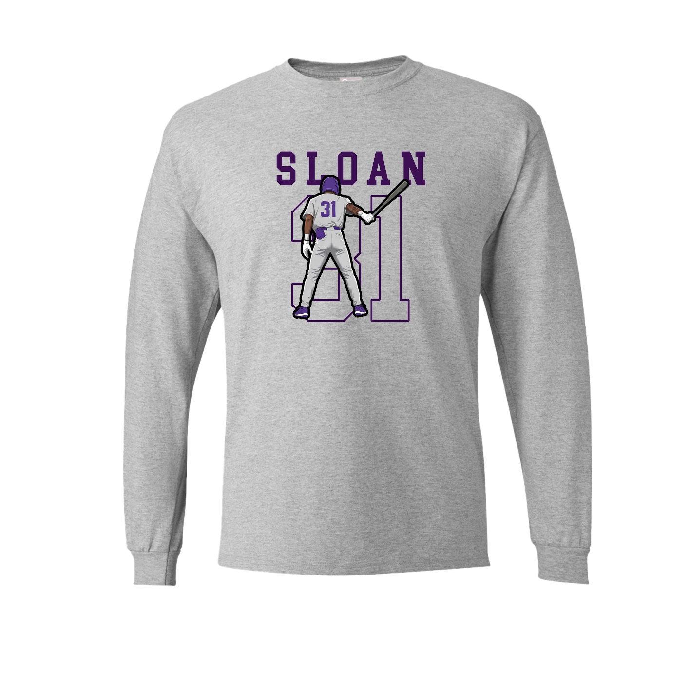 Long Sleeve Tee — Shirsey in Grey