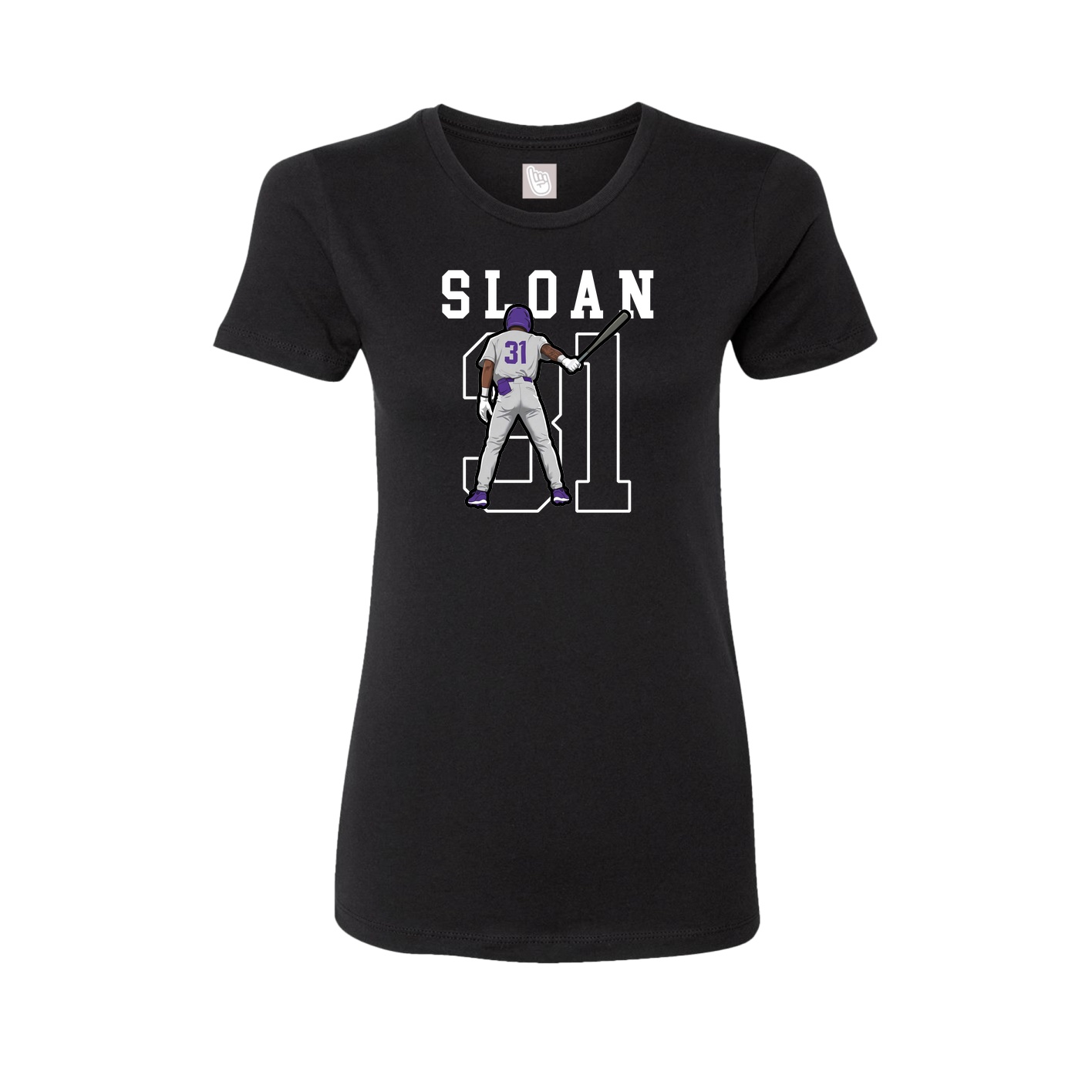 Fitted Women's Tee — Shirsey in Black