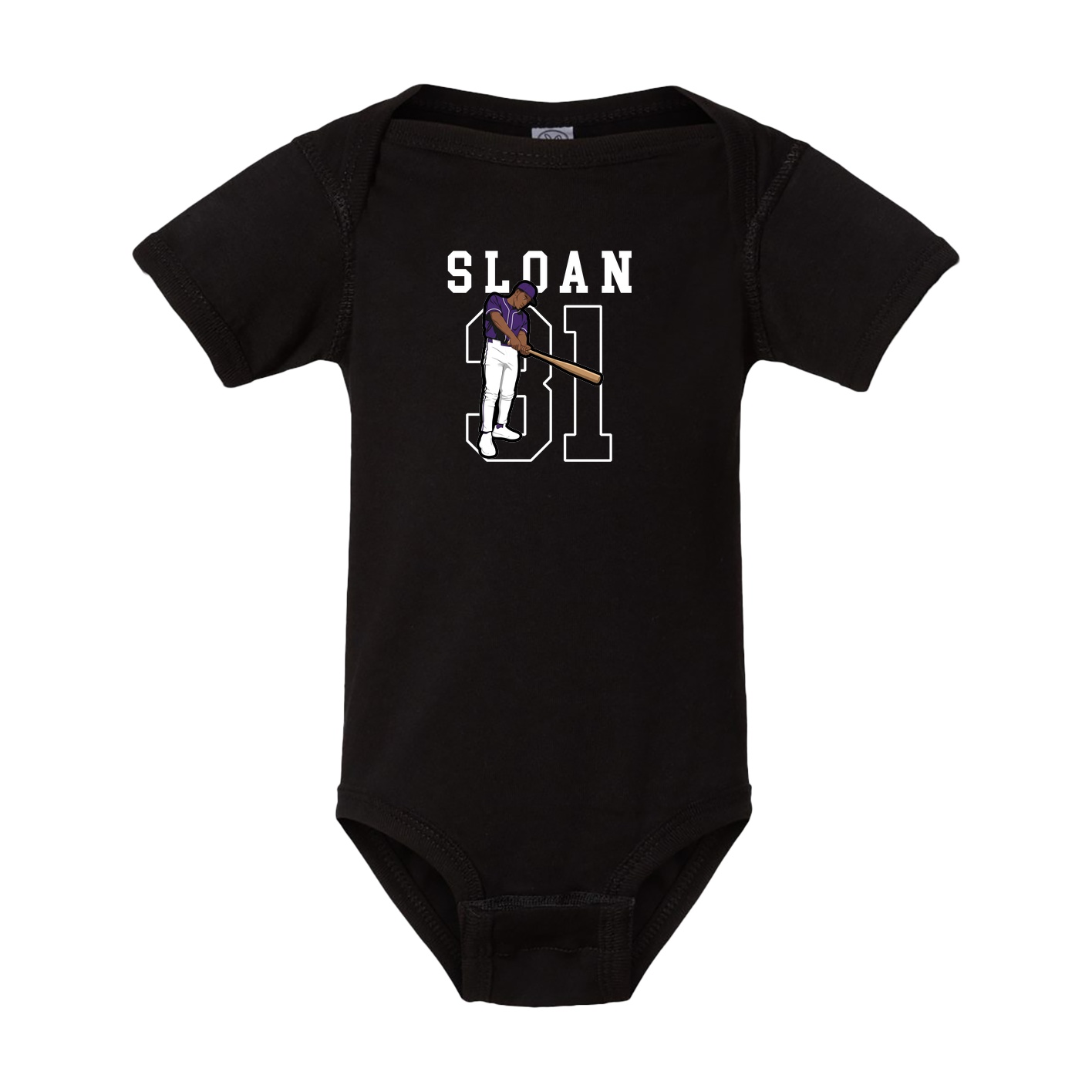 Baby Onesie — Shirsey in Black