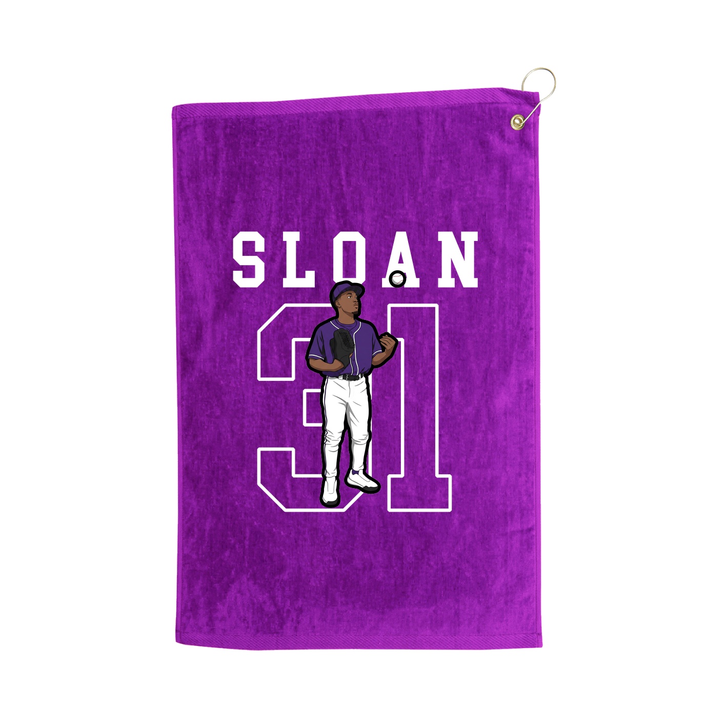 Golf Towel — Shirsey in Purple