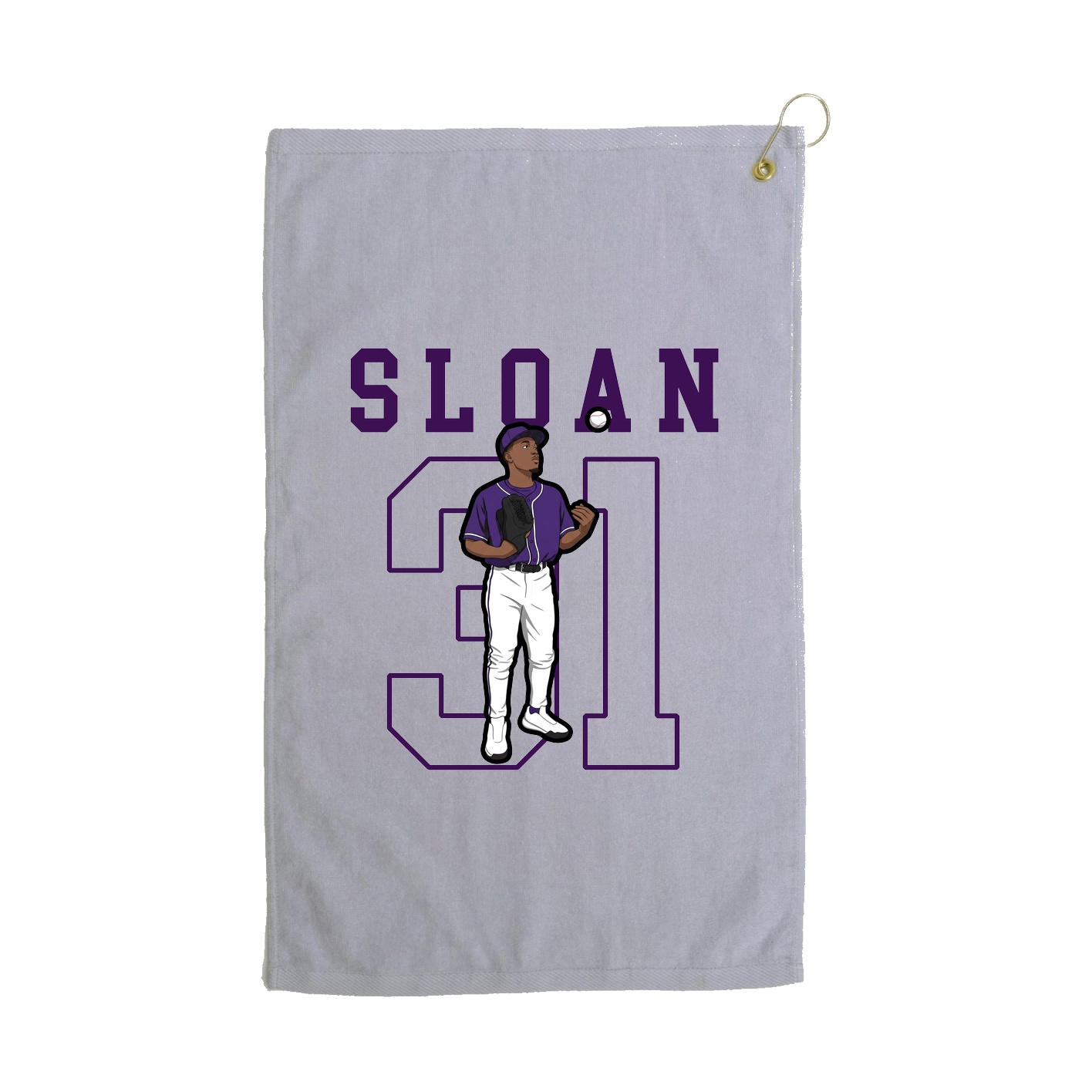 Terry Velour Golf Towel