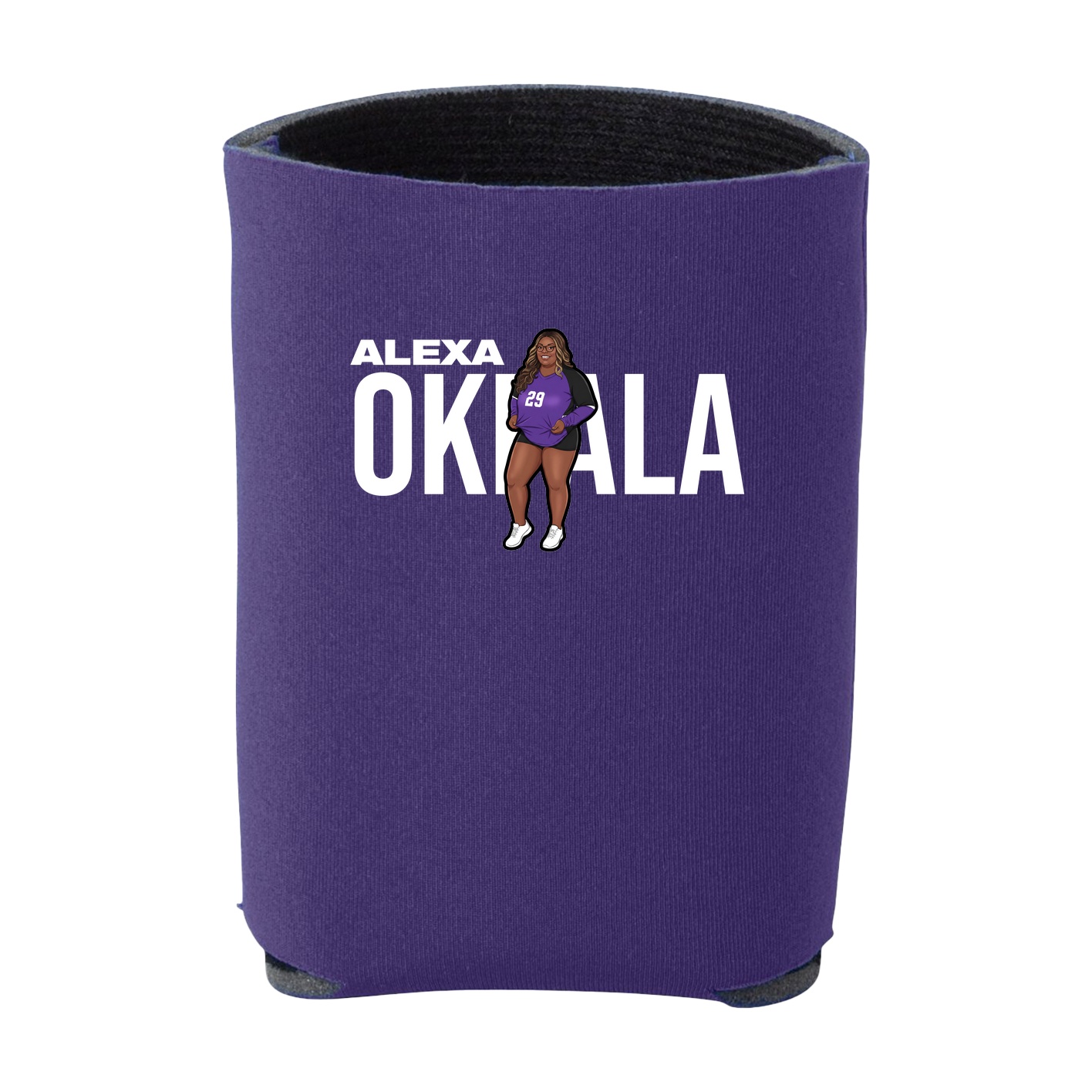 Can Holder — Player Name in Purple