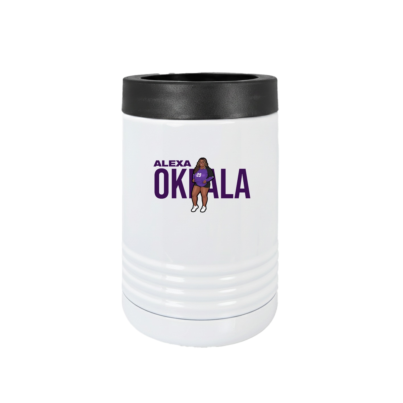 Beverage Holder — Player Name in White