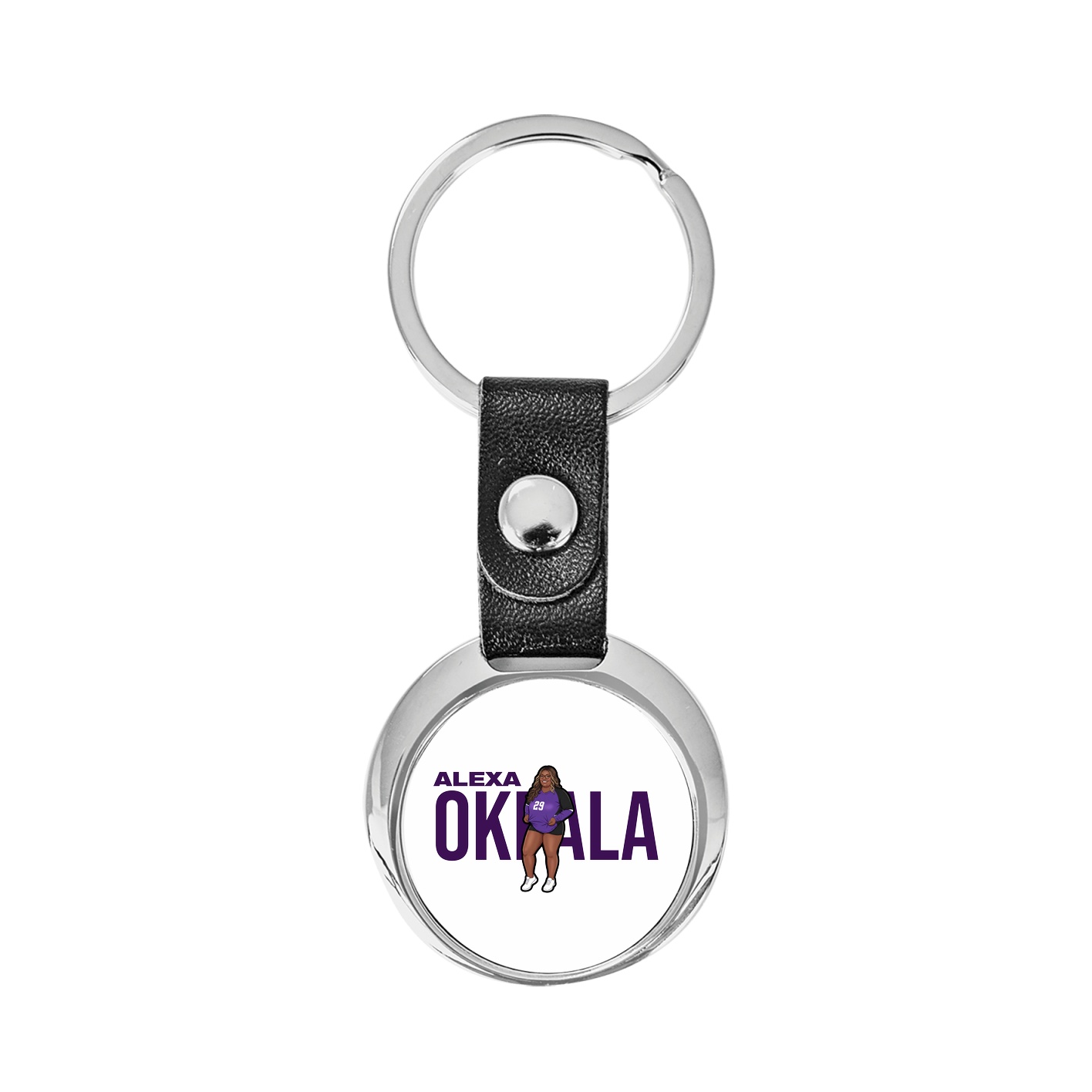 Key Chain — Player Name in Classic