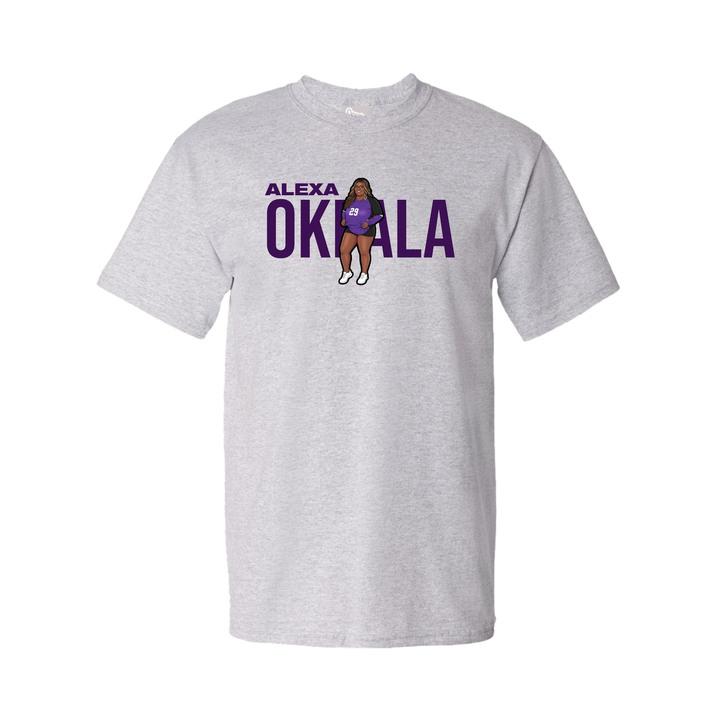 Tee — Player Name in Grey