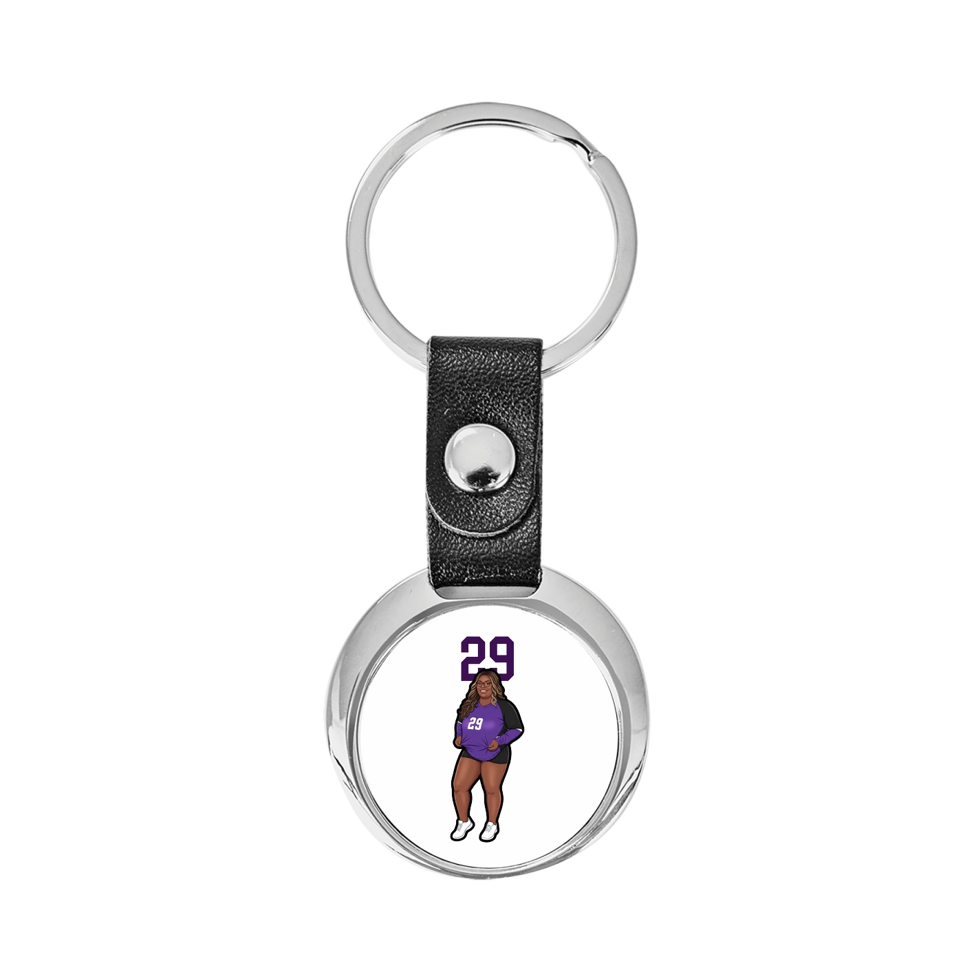 Key Chain — Number Top in Classic