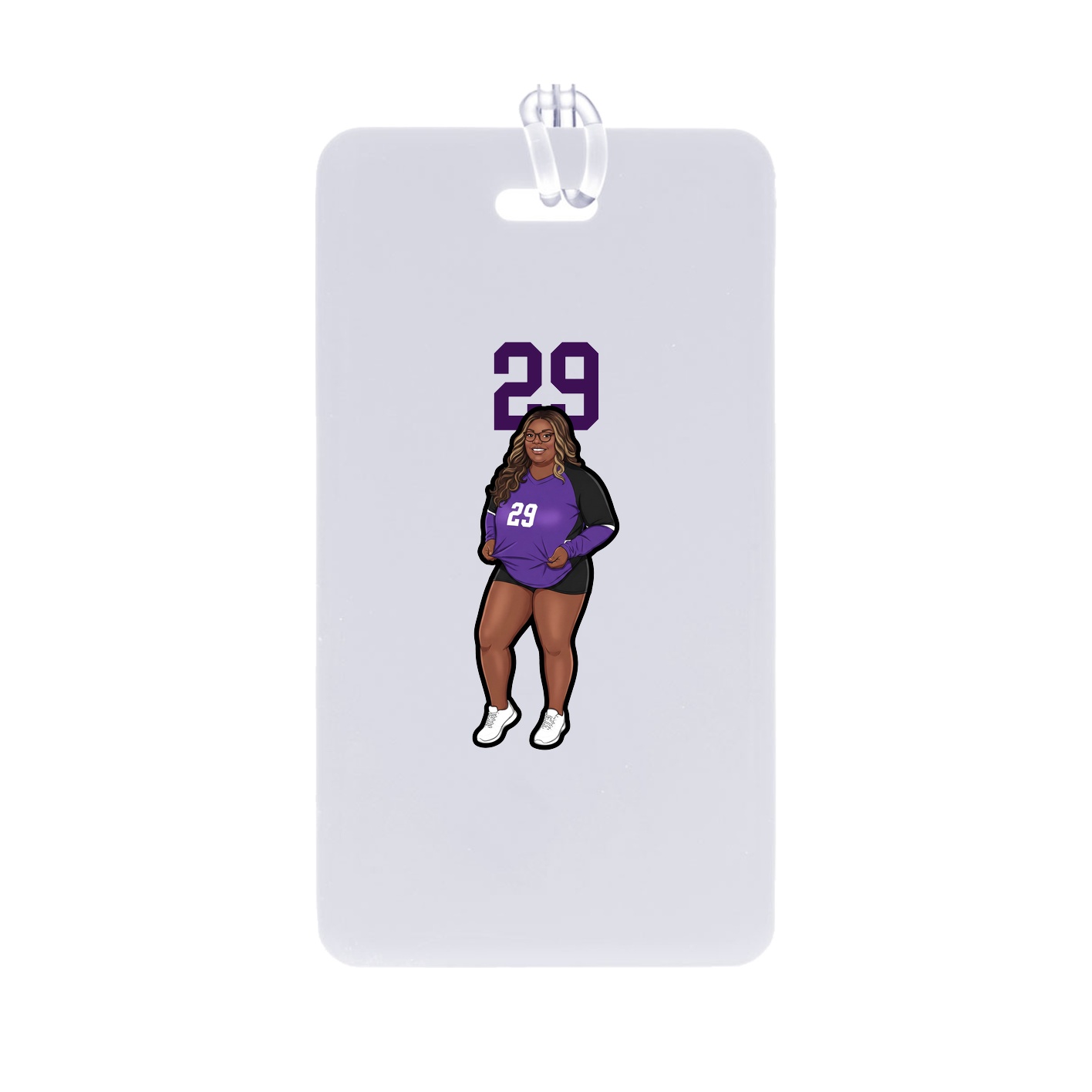 Bag Tag — Number Top in Classic
