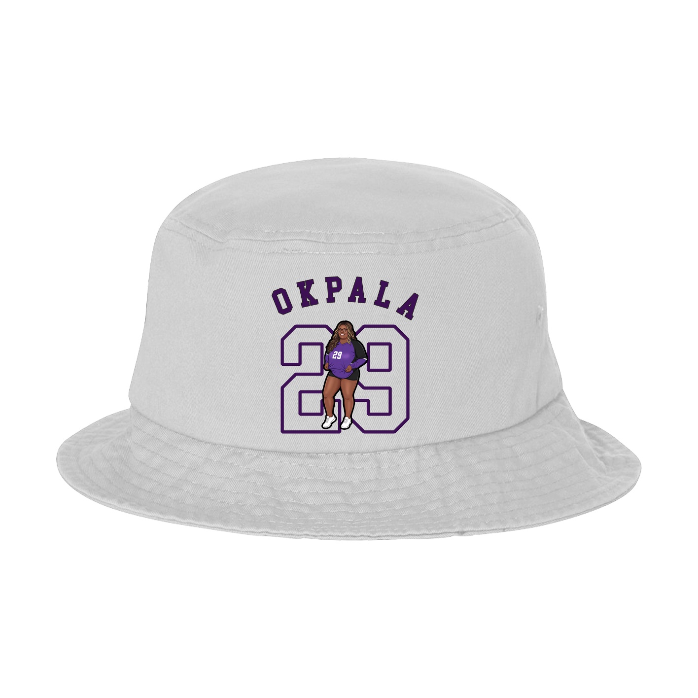 Bucket Cap — Shirsey Arch in White