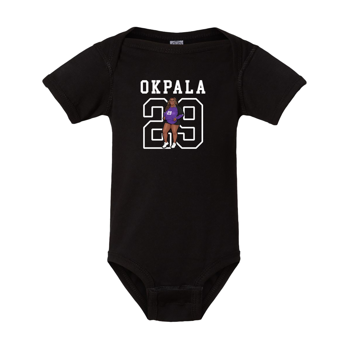 Baby Onesie — Shirsey in Black