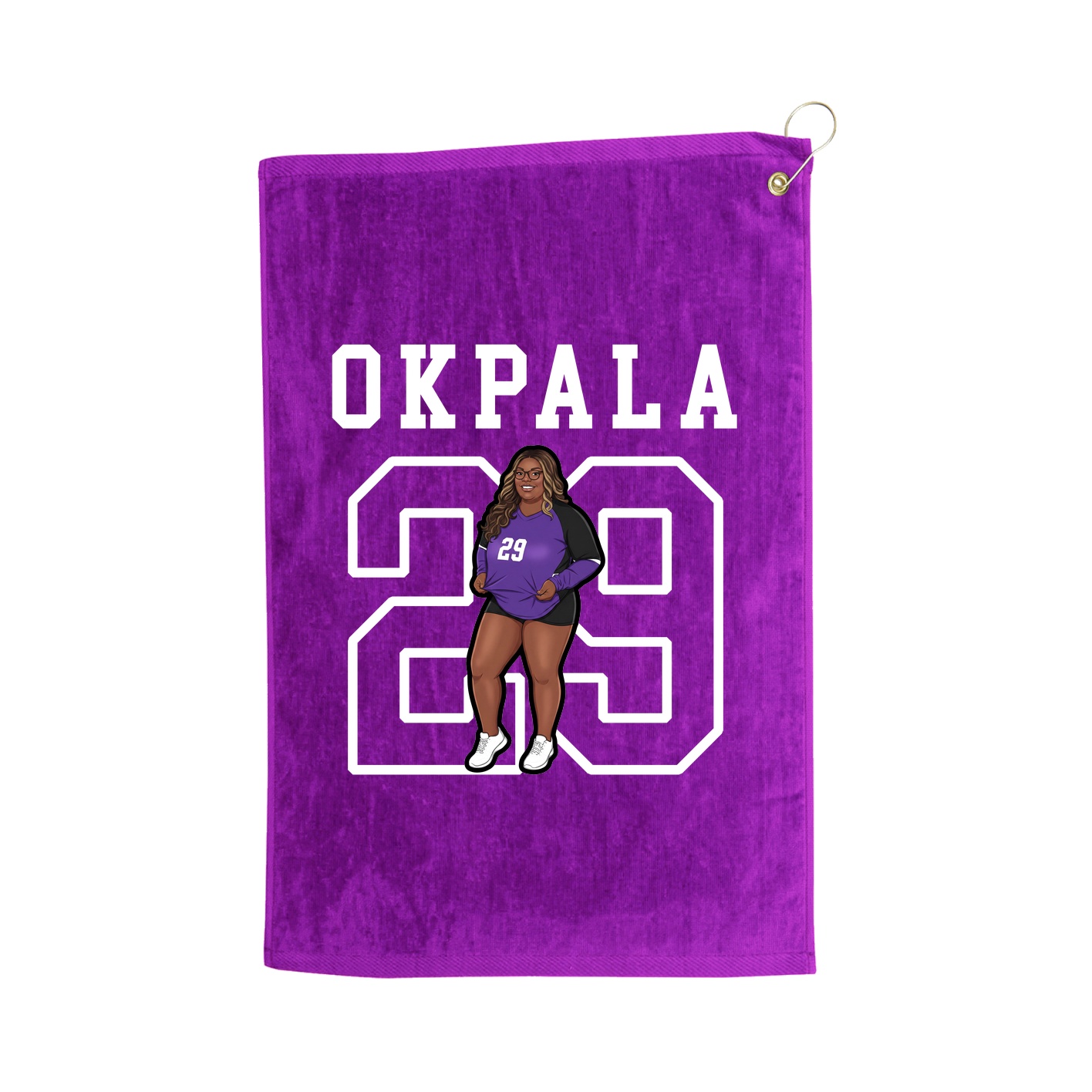 Golf Towel — Shirsey in Purple
