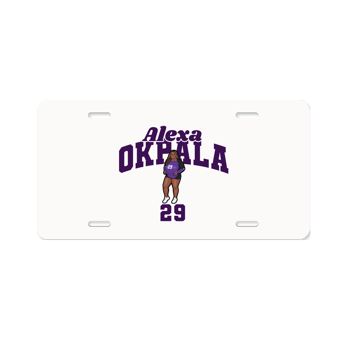License Plate — Signature Arch in Classic