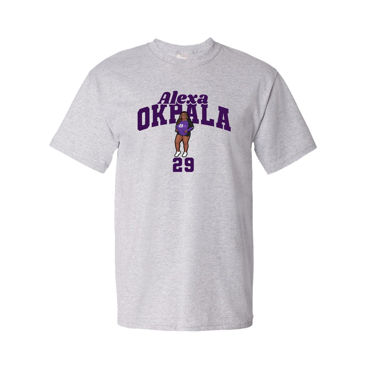 Tee — Signature Arch in Grey