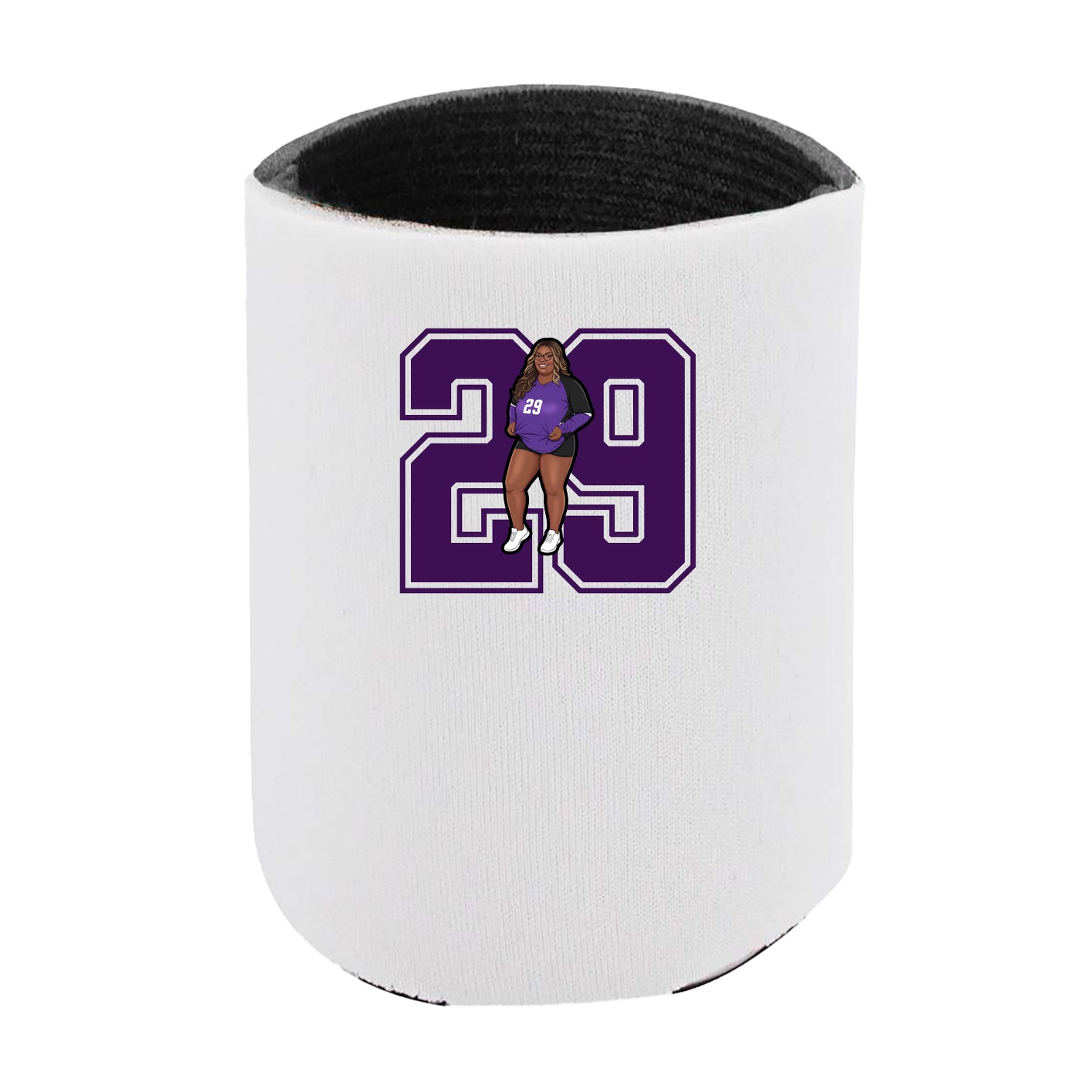 Can Holder — Number in White