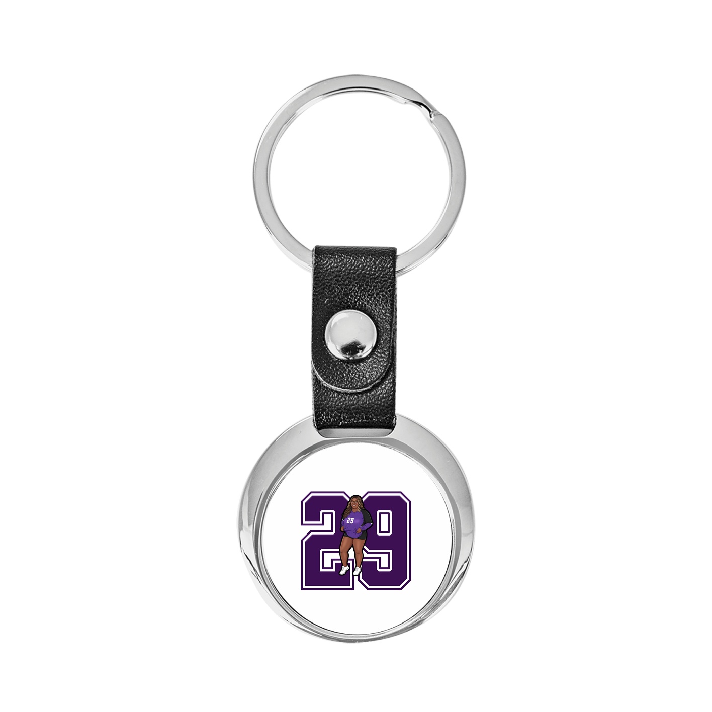 Key Chain — Number in Classic