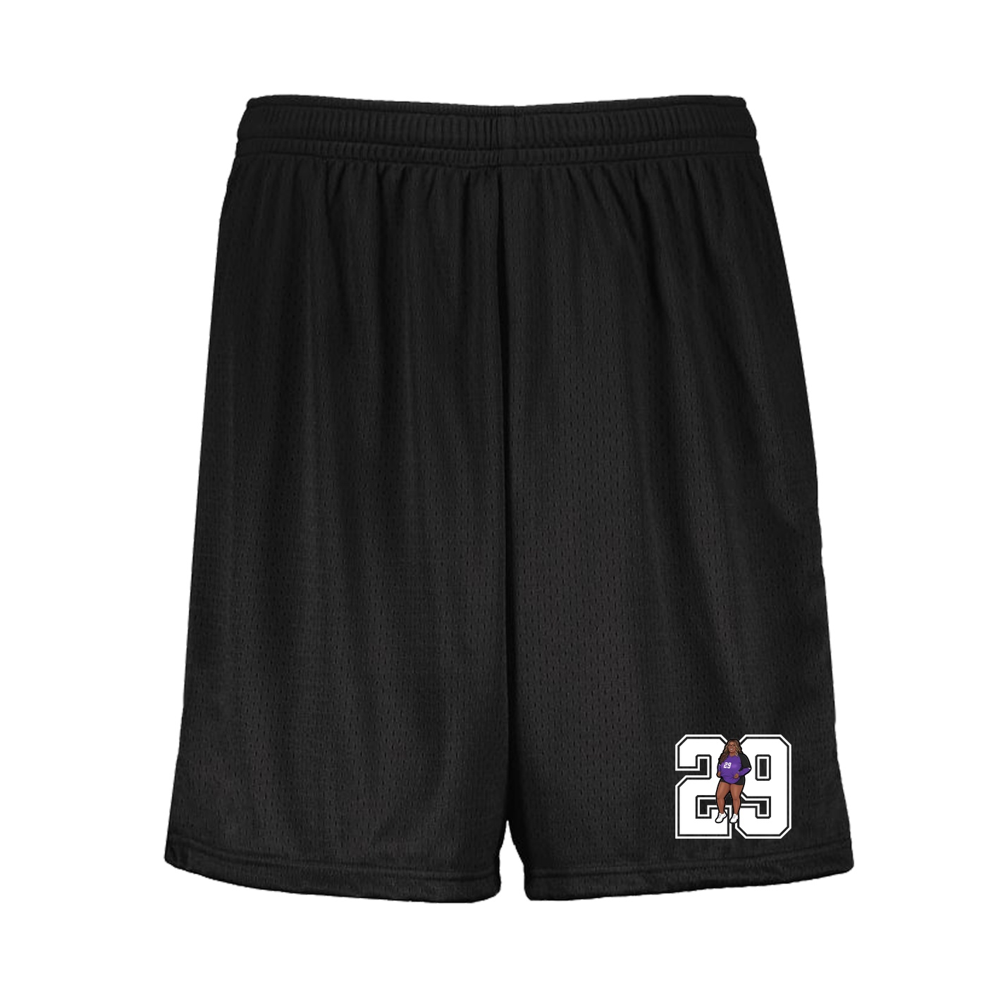 Shorts — Number in Black