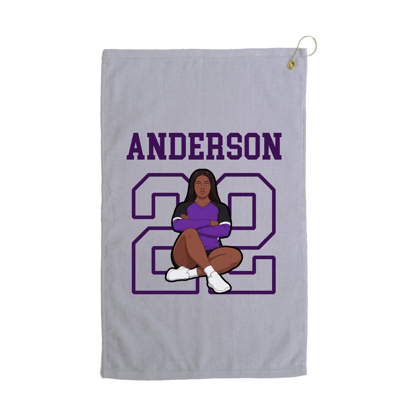 Golf Towel — Shirsey in Grey