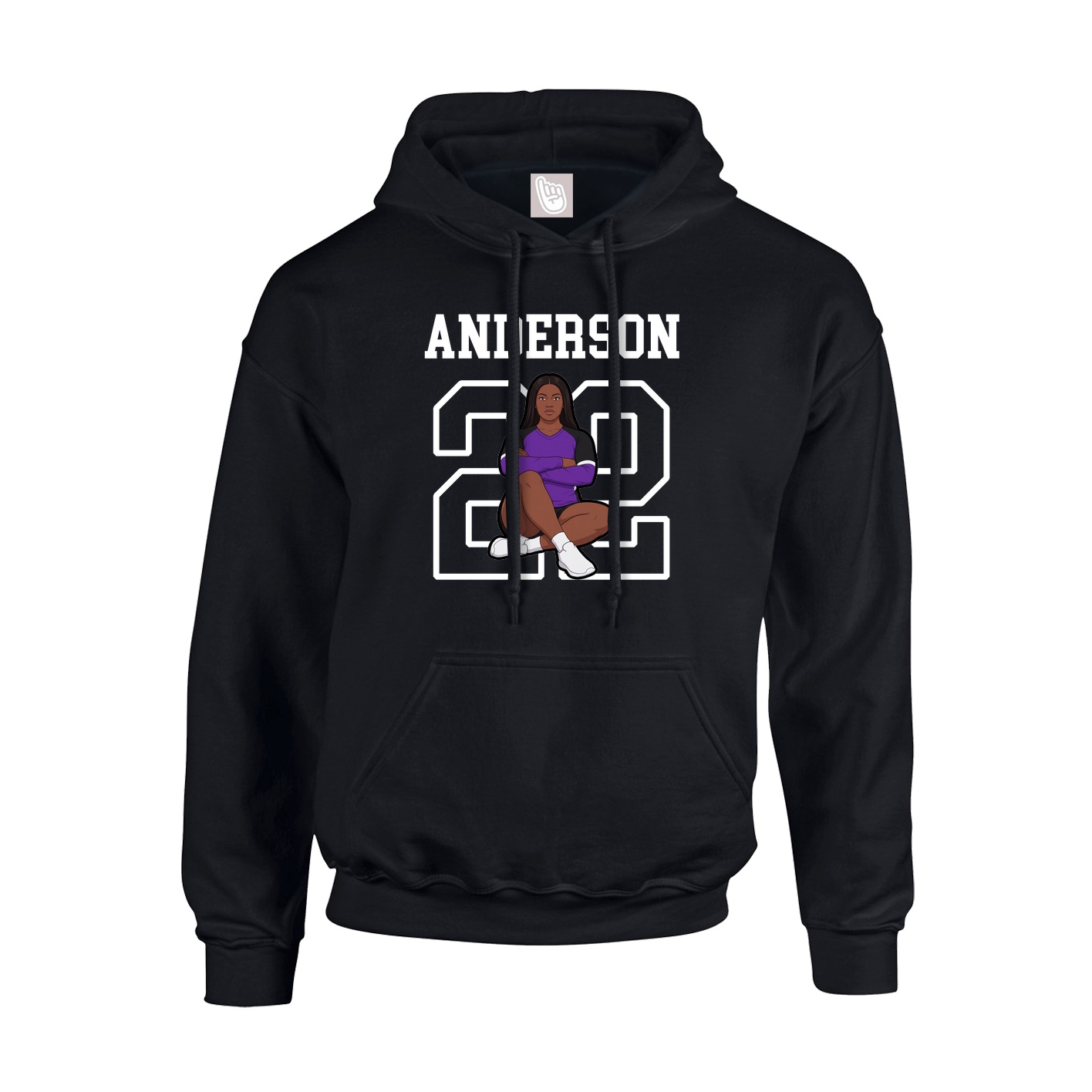Youth Hoodie — Shirsey in Black