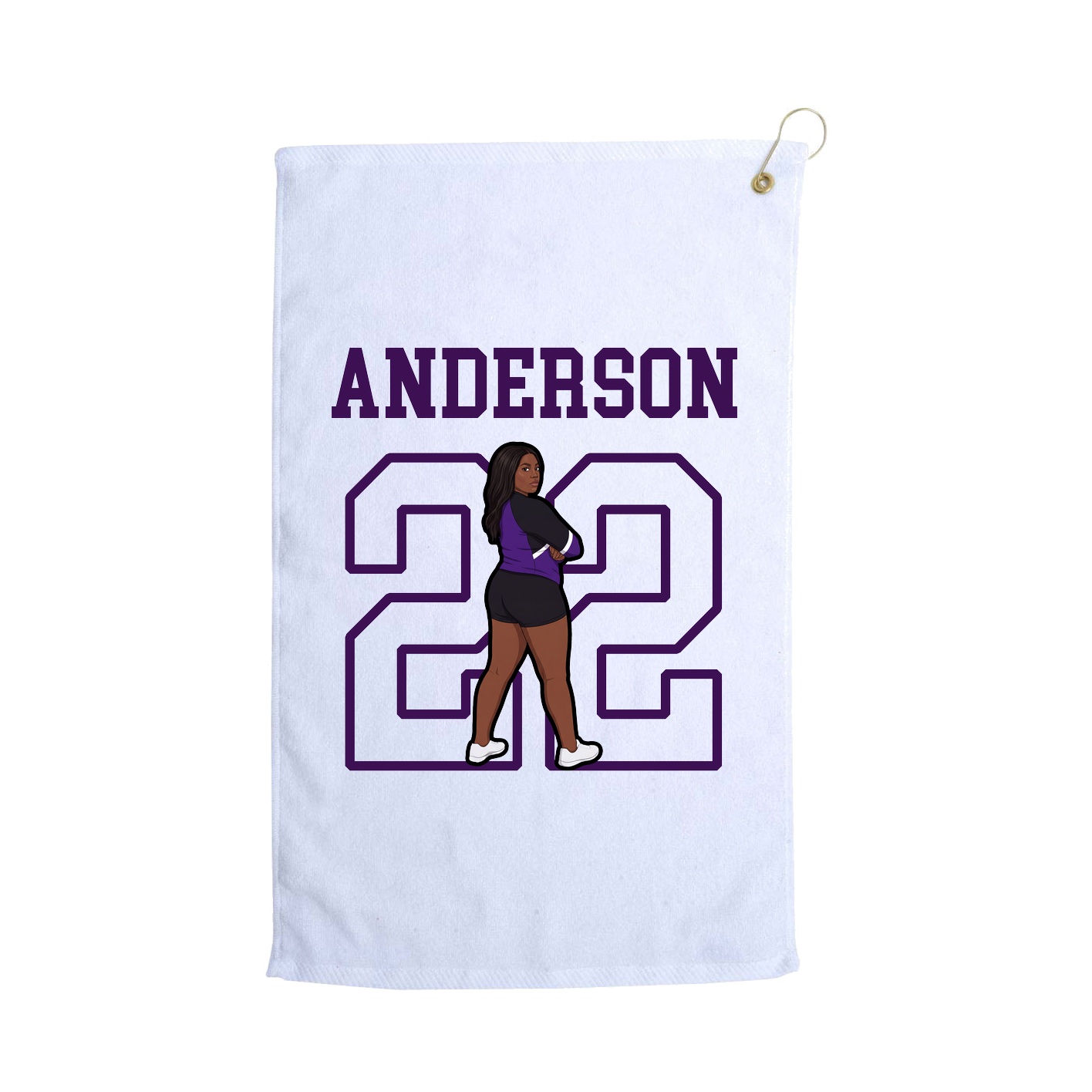 Golf Towel — Shirsey in White