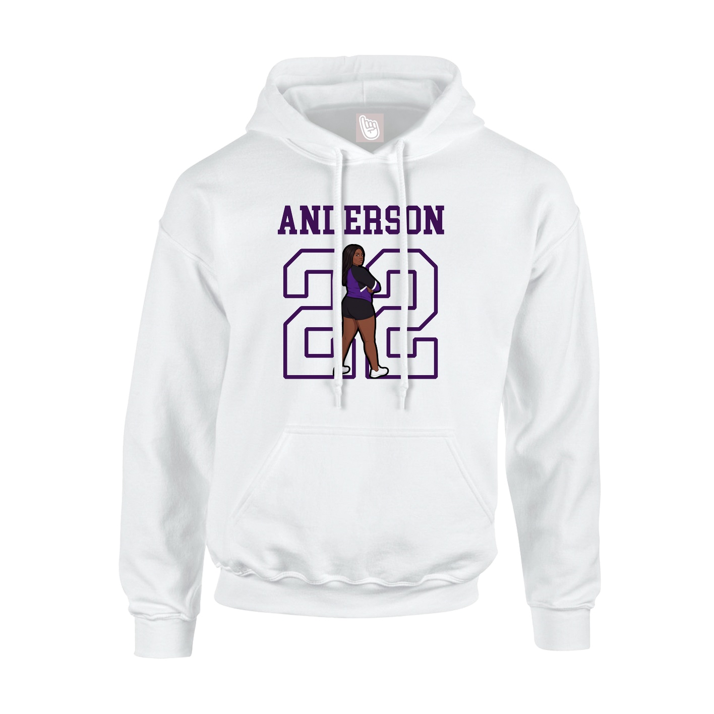 Youth Hoodie — Shirsey in White