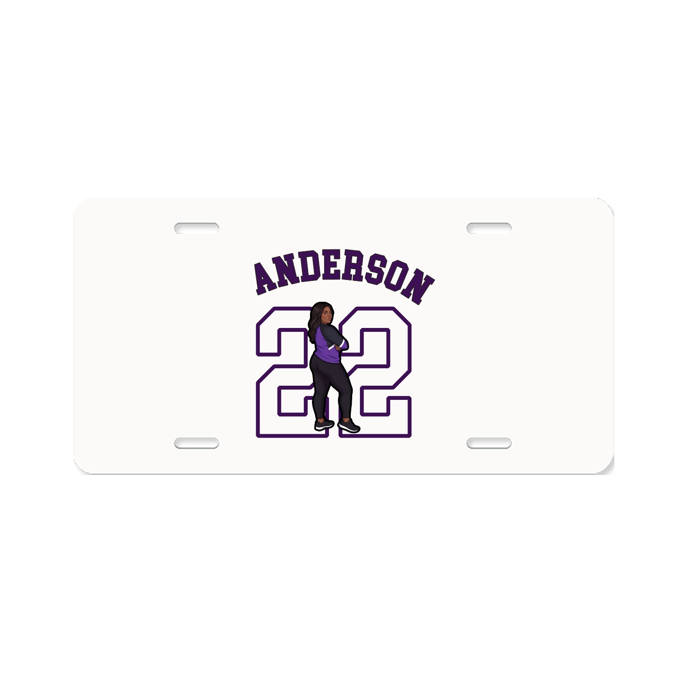 License Plate — Shirsey Arch in Classic